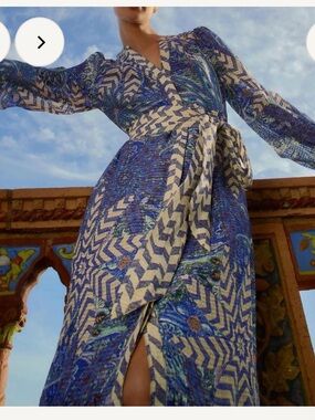 Marie Oliver Hannon dress in Anise Breeze